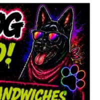 Black Dog "On the Go" logo