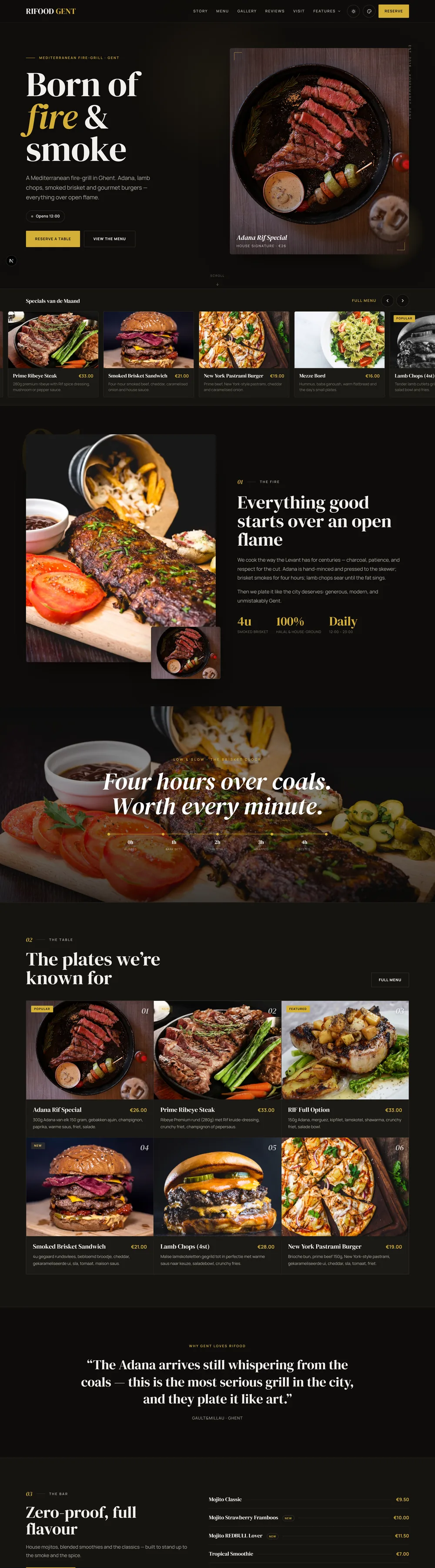 Binx website preview