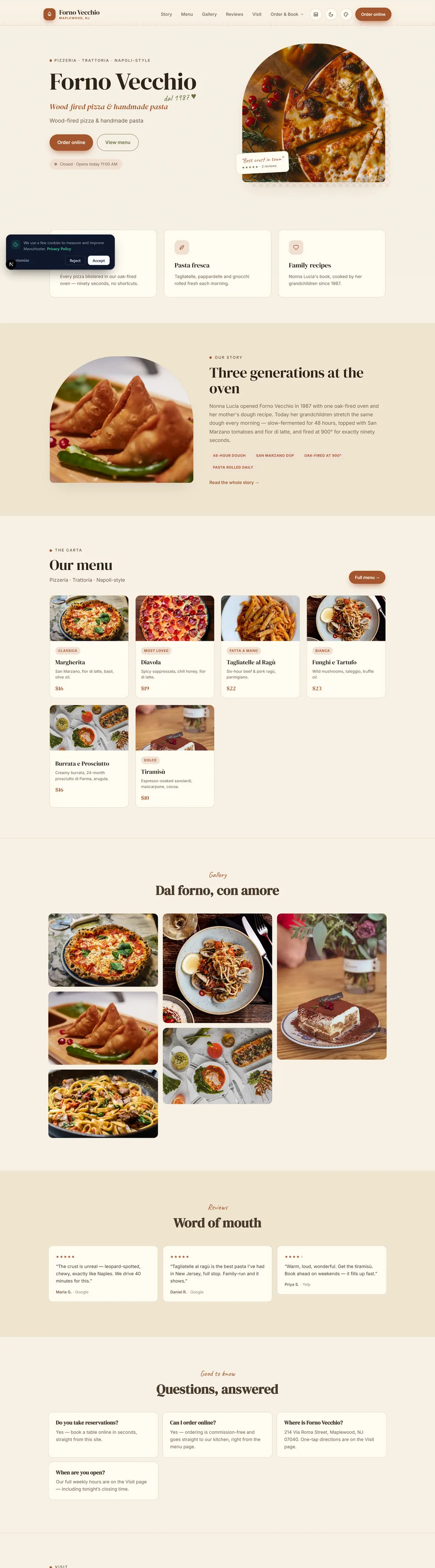 Terra website preview